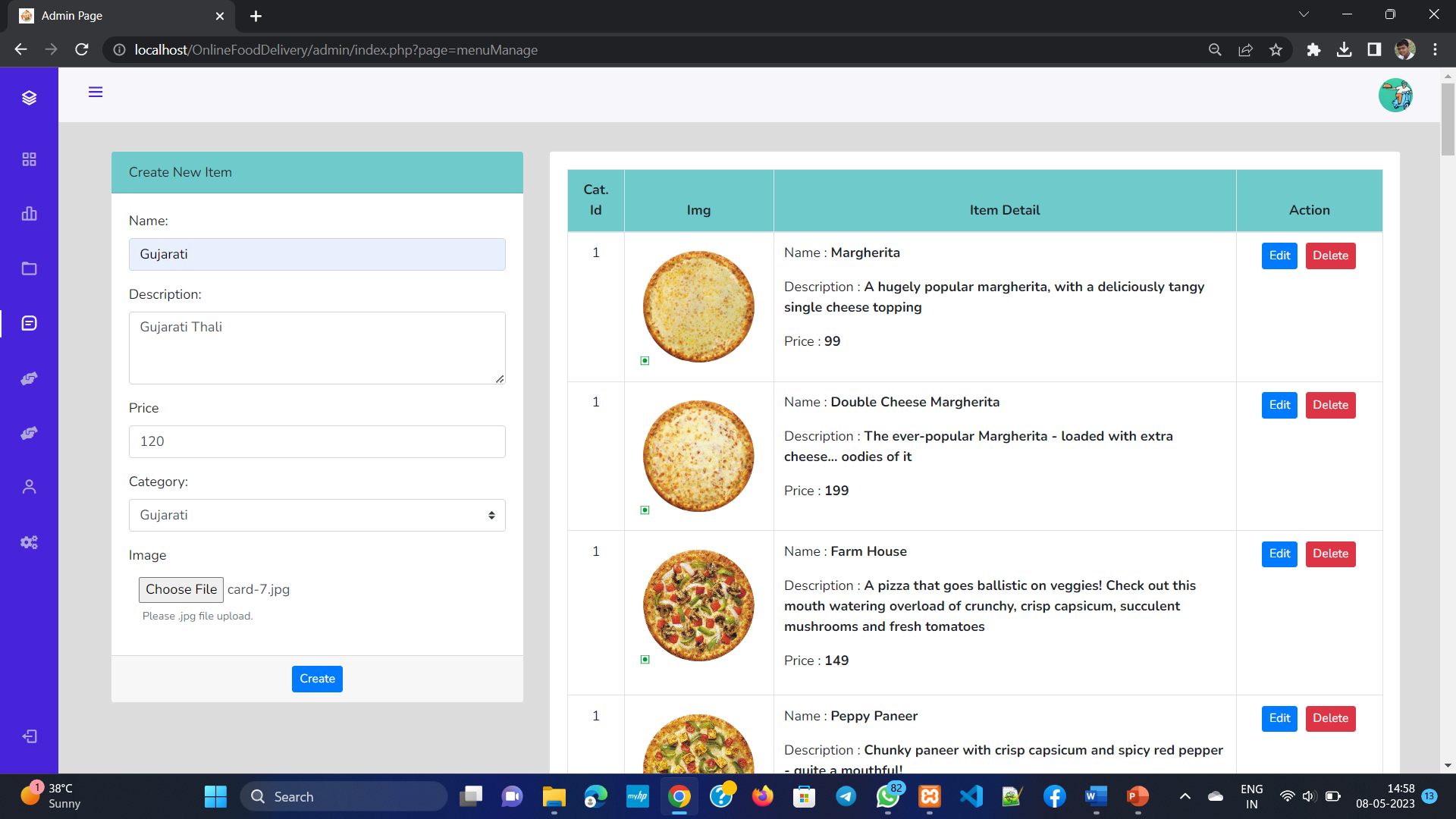 Quiz Dashboard 2