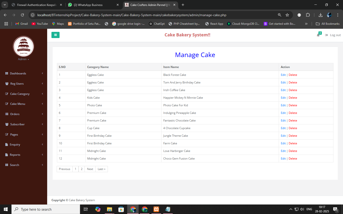 Quiz Dashboard 2