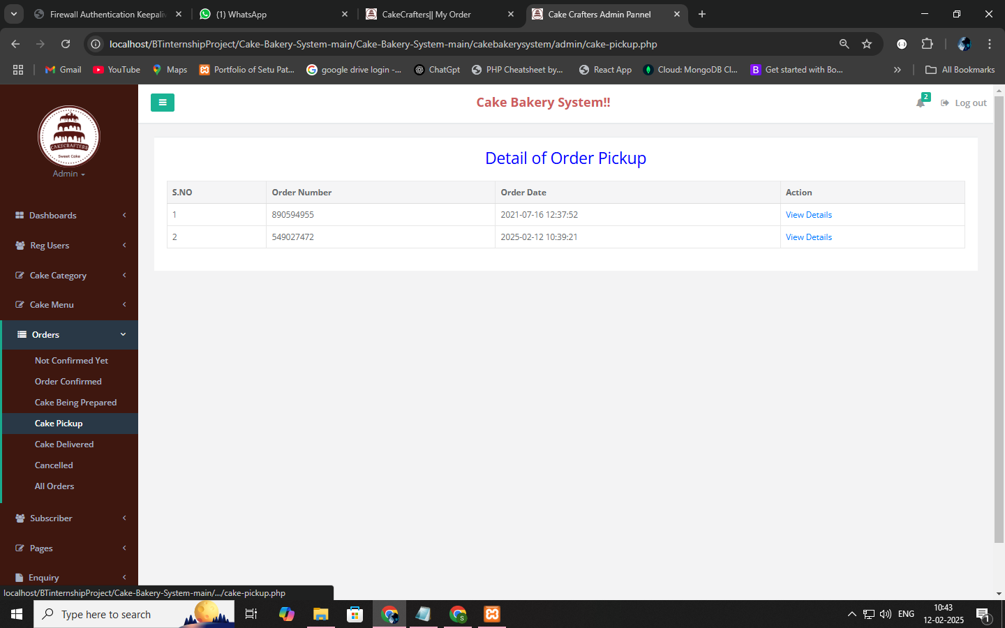 Quiz Dashboard 2