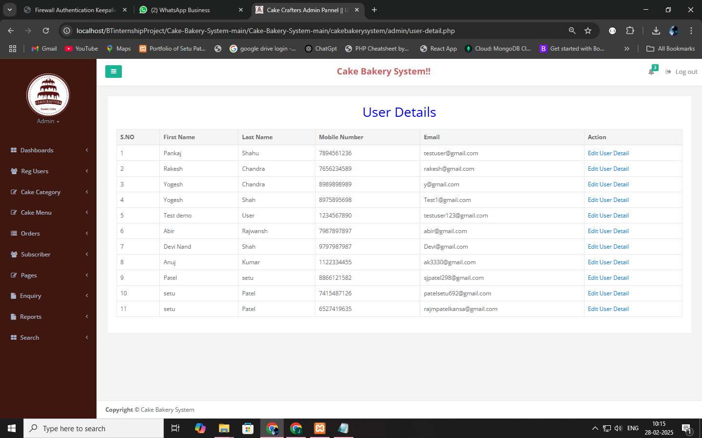 Quiz Dashboard 2
