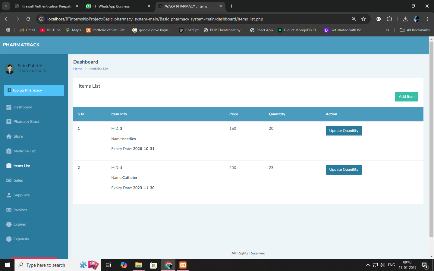 Admin Panel