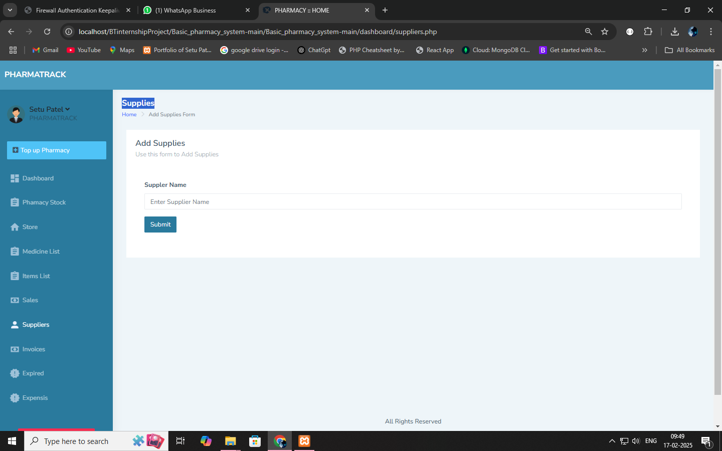 Quiz Dashboard 2
