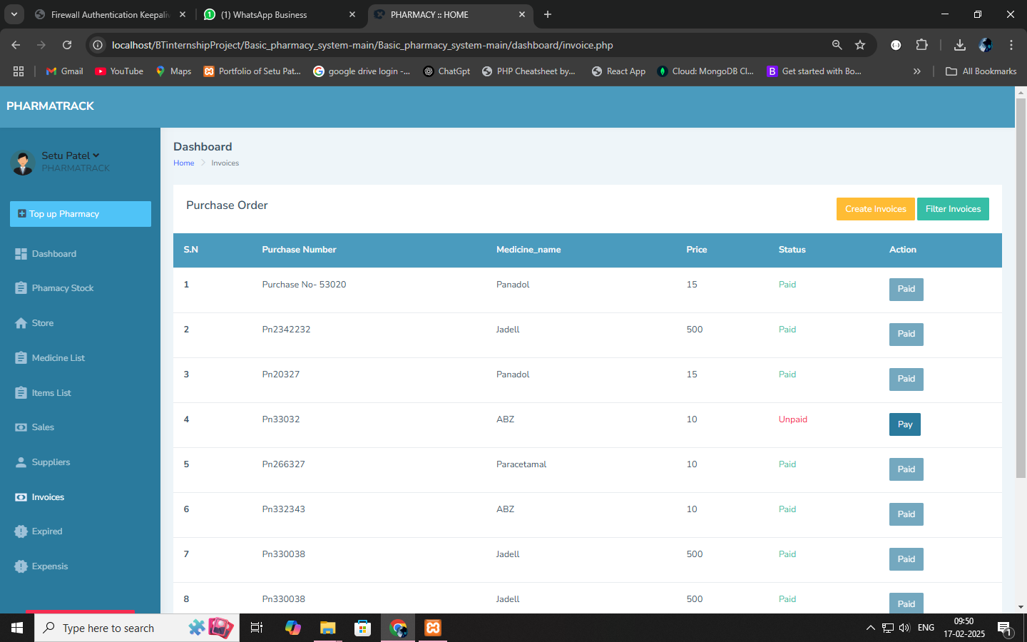 Quiz Dashboard 2