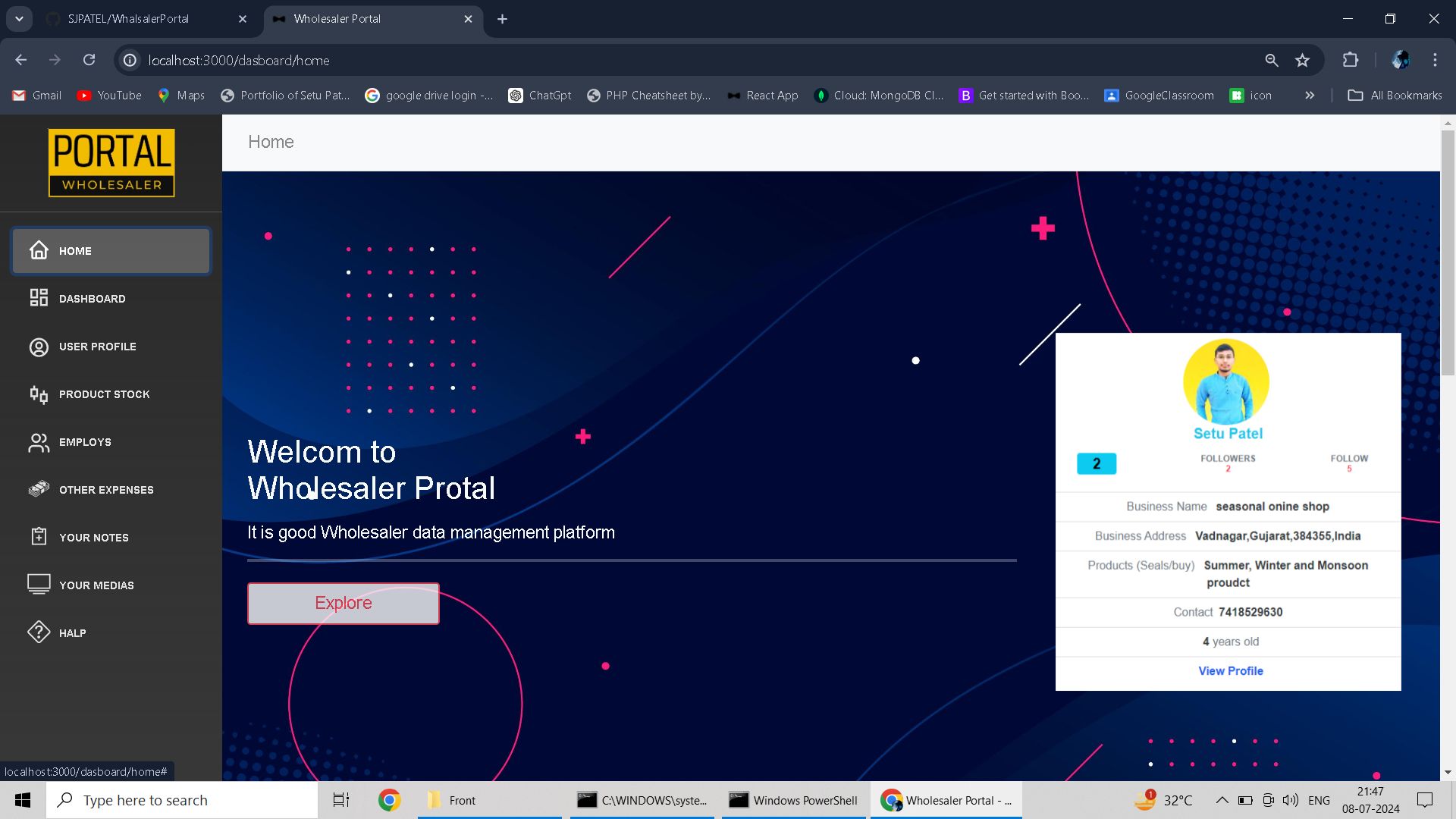 Quiz Dashboard