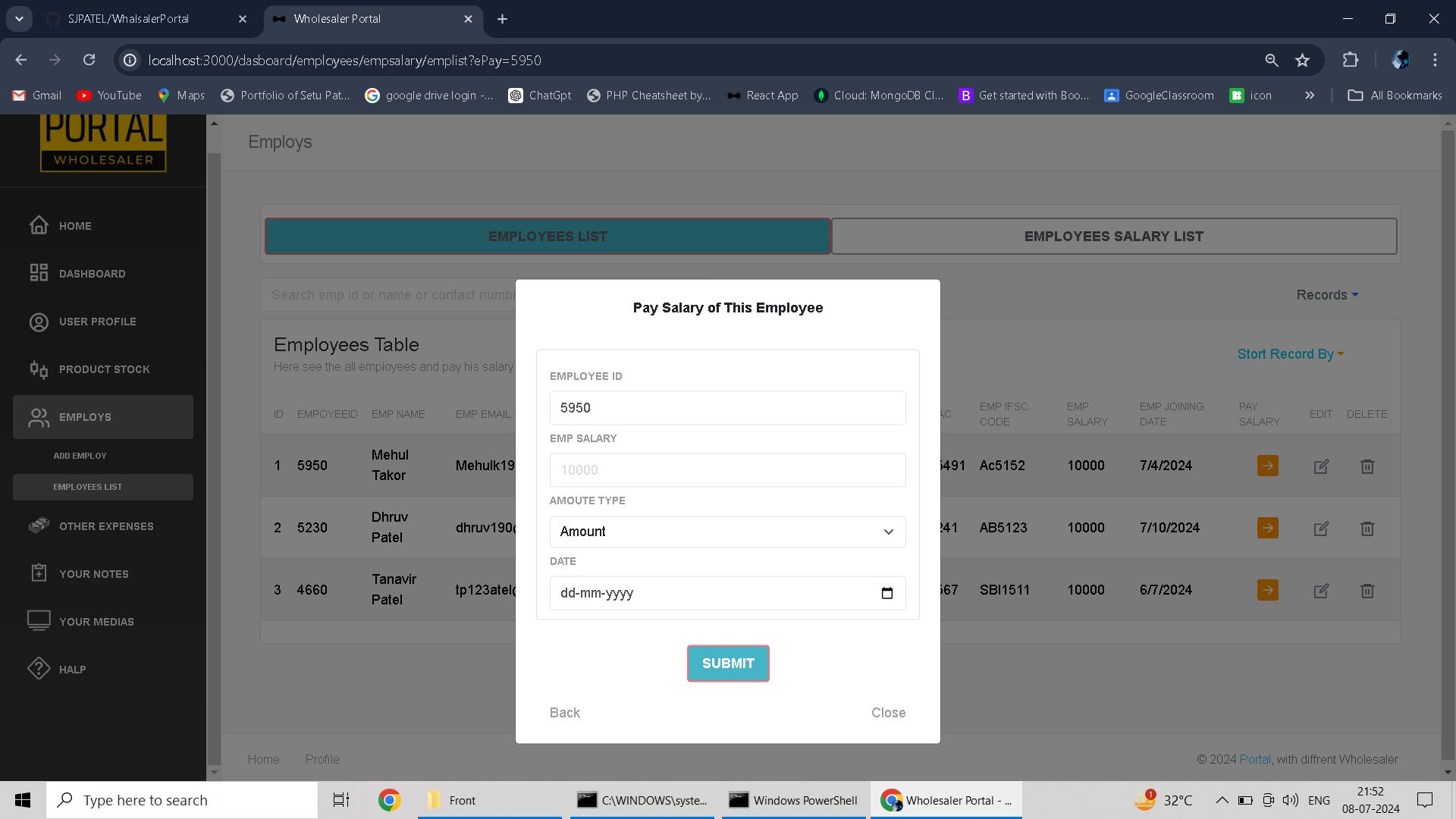 Quiz Dashboard 2