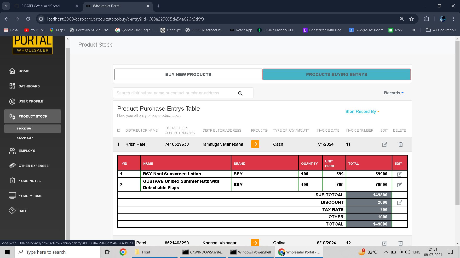 Quiz Dashboard 2